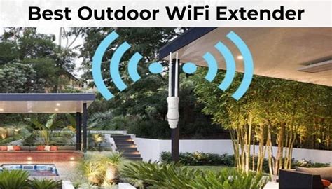 will a junction box hinder outside wifi extender|outdoor wifi extender height.